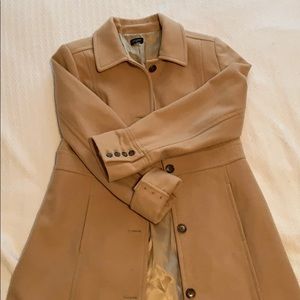 J. Crew Long Dress Coat Camel